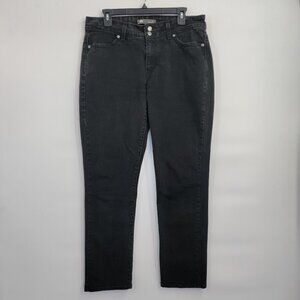 Levi's Curvy 529 Skinny Leg Hi-Rise Stretchy Plus Size Jeans 32 Women Black